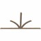 Ekena Millwork Richland Smooth Timber Gable Bracket, Douglas Fir, 96"W x 52"H x 1 1/2"D x 3 1/2"F, 13/12 Pitch GBW096X52X0204RIC00SDF - alternate 2